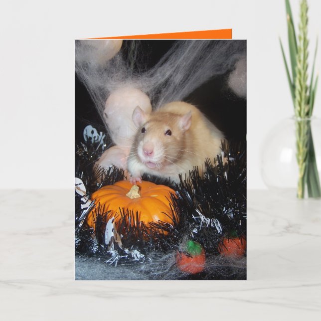 Carte de Halloween (Devant)