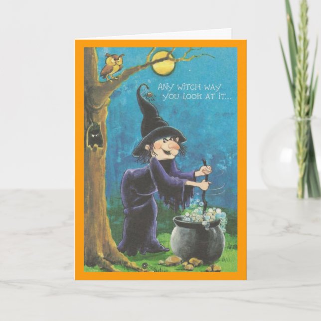 Carte de Halloween pour des enfants (Devant)