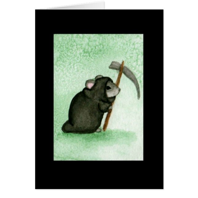 Carte de hamster de la mort (Devant)
