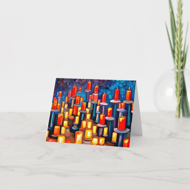 Carte de Hanouka 5 (Devant)