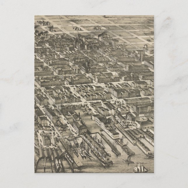 Carte de Hoboken NJ (Devant)