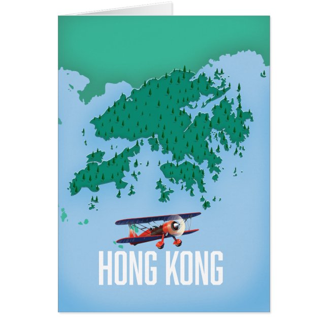 Carte de Hong Kong (Devant)