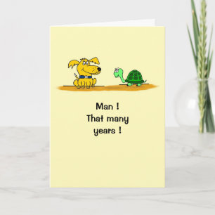 Carte de Humorous Birthday