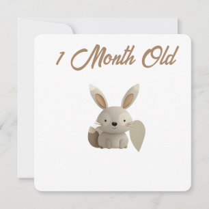 Carte de jalons de bébé Little Forest Friends – 1