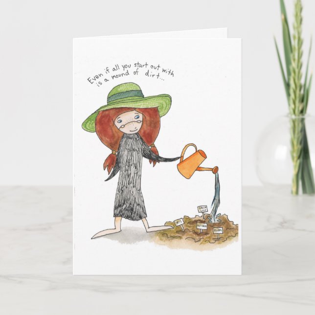 Carte de jardin (Devant)