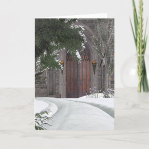 Carte de jardin d'hiver