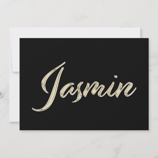 Carte de Jasmin white gold (Devant)
