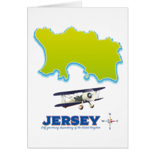 Carte de Jersey.