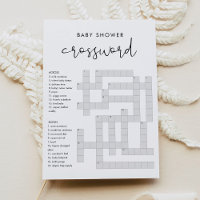 Carte de jeu Baby shower STELLA