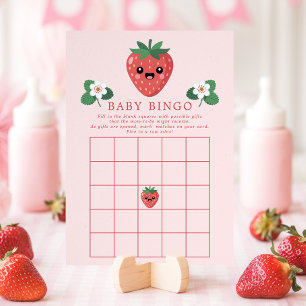 Carte de jeu de bingo pour baby shower Kawaii Stra