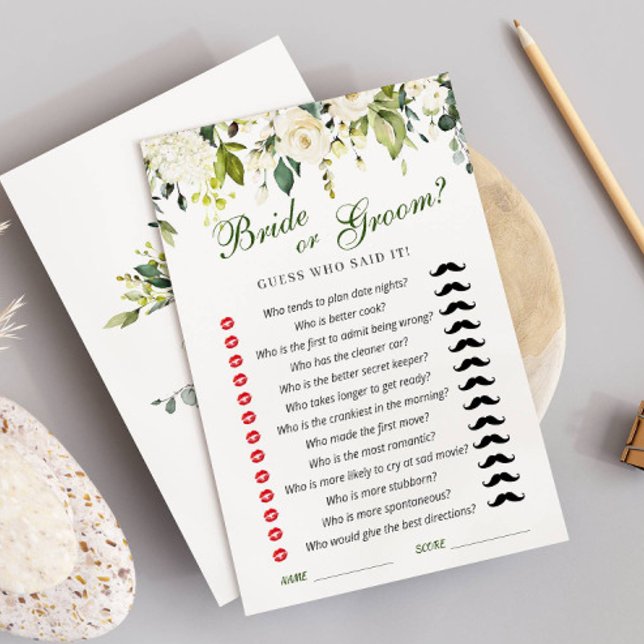 Carte de jeu de Fêtes des mariées florales Roses b (Créateur téléchargé)