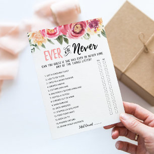 Carte de jeu de salle de bain de mariage modifiabl