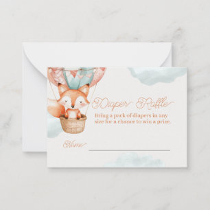 Carte de jeu Déchets pour Baby shower