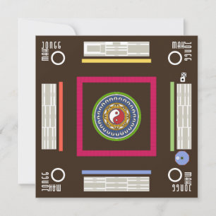 Carte de jeu Mah Jongg