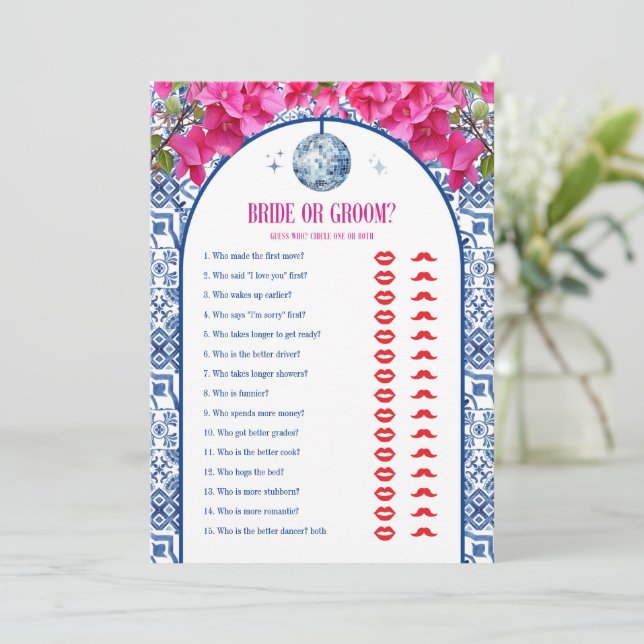 Carte De Jeu Mama Mia Hen Party (Debout devant)