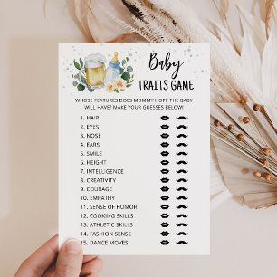 Carte de jeu Traits de bébé La verdure Baby Is Bre