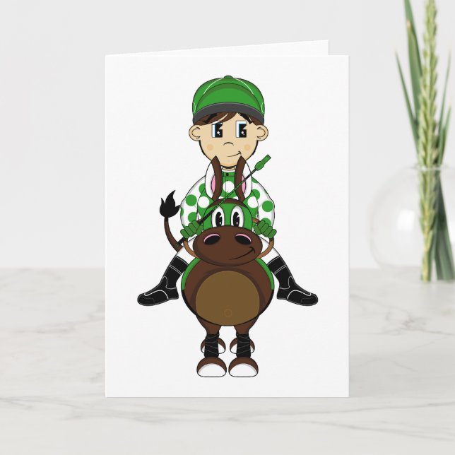Carte de Jockey Little (Devant)