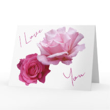 De jolies roses roses Saint-Valentin amour floral