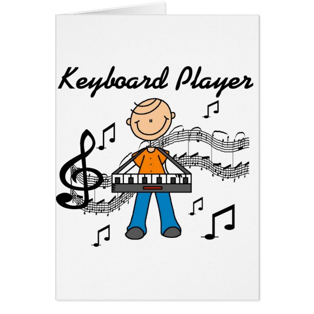 Carte de joueur de clavier (Devant)