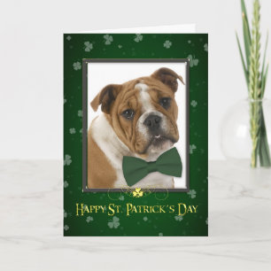 Carte de jour Bulldog St. Patrick