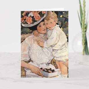 Carte de jour de la "tante" mère de Willcox