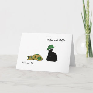 Carte de jour de Puffie et de Muffie St Patrick