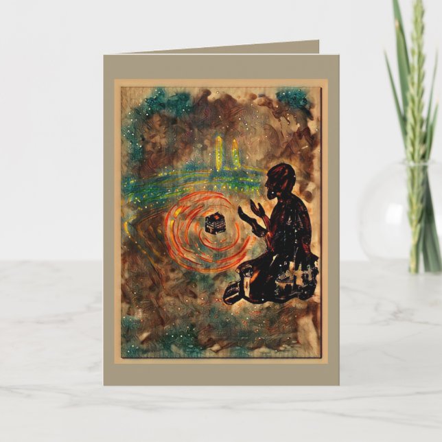 Carte de jour de Ramadan (Devant)