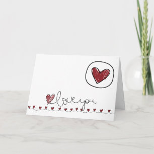 Carte de jour de Valentines