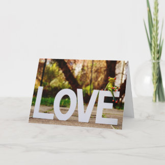 Carte de jour de Valentines d'amour