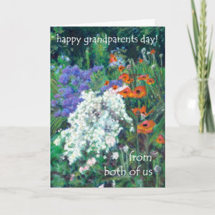Carte de jour des grands-parents - de nous deux - 