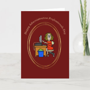 Carte de jour des professionnels de l'administrati