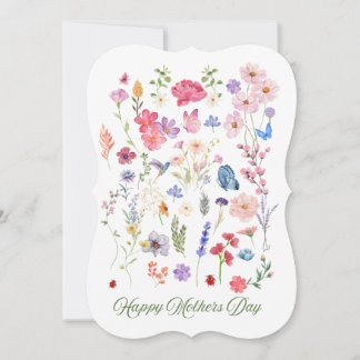Carte de jour Fleur Fleur Far