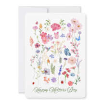 Carte de jour Fleur Fleur Far