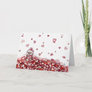 Carte de jour Hammie Hamster Valentines