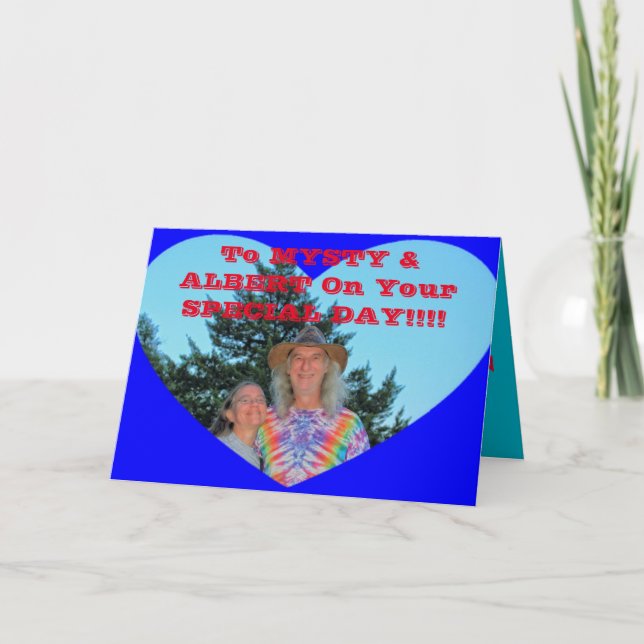 CARTE DE JOUR MARIAGE (Devant)