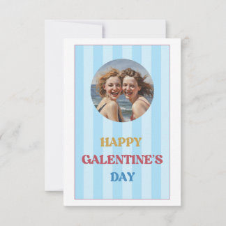 Carte de jour Retro Happy Galentines pour ami