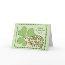 Carte de jour Star Tortoise St Patrick