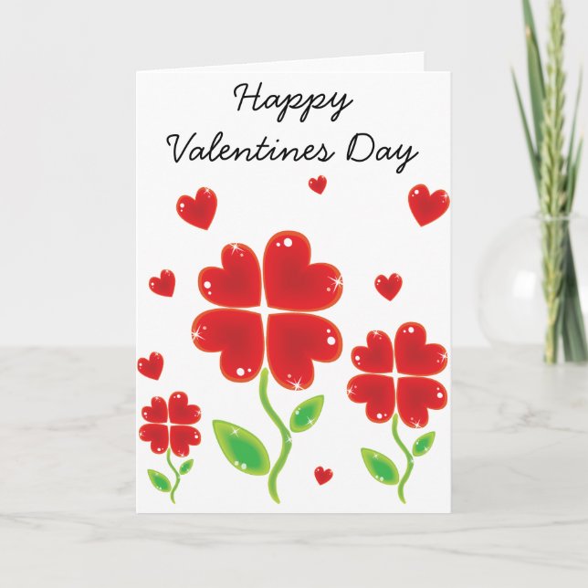 Carte de jour Valentines (Devant)