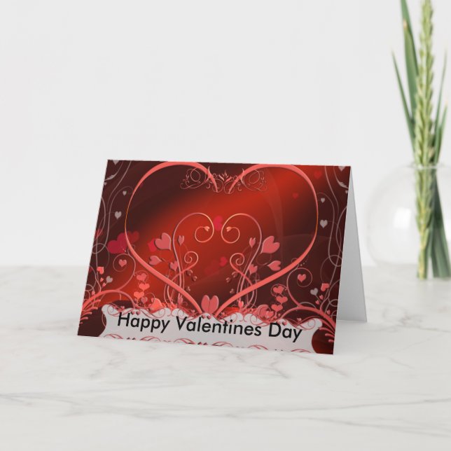 Carte de jour Valentines (Devant)