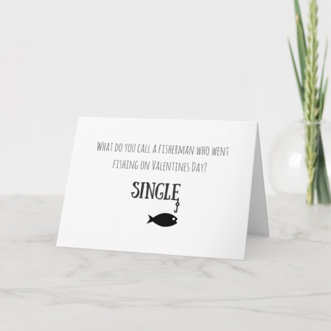 Carte de jour Valentines de pêche (Devant)