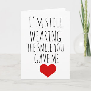 carte de jour valentines Je porte toujours le sour