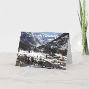 Carte de Joyeuses Fêtes