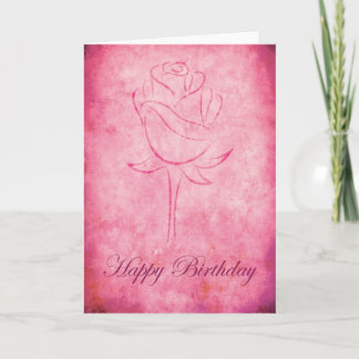 Carte de joyeux anniversaire