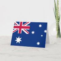 carte de joyeux anniversaire de drapeau de