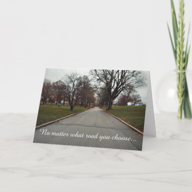 Carte de joyeux anniversaire de la mort (Devant)