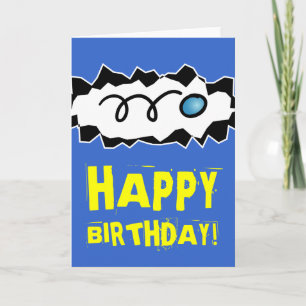 Carte de joyeux anniversaire pour le joueur et le