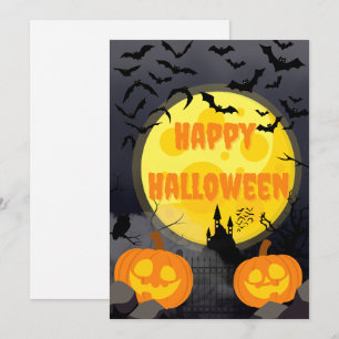 Carte de Joyeux Halloween