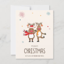 Carte de Joyeux Noël