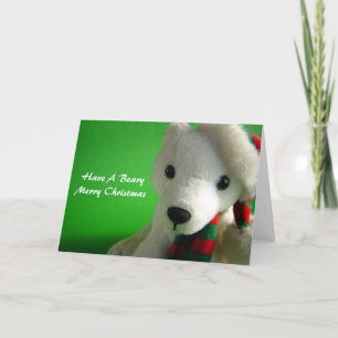 Carte de Joyeux Noël de Beary