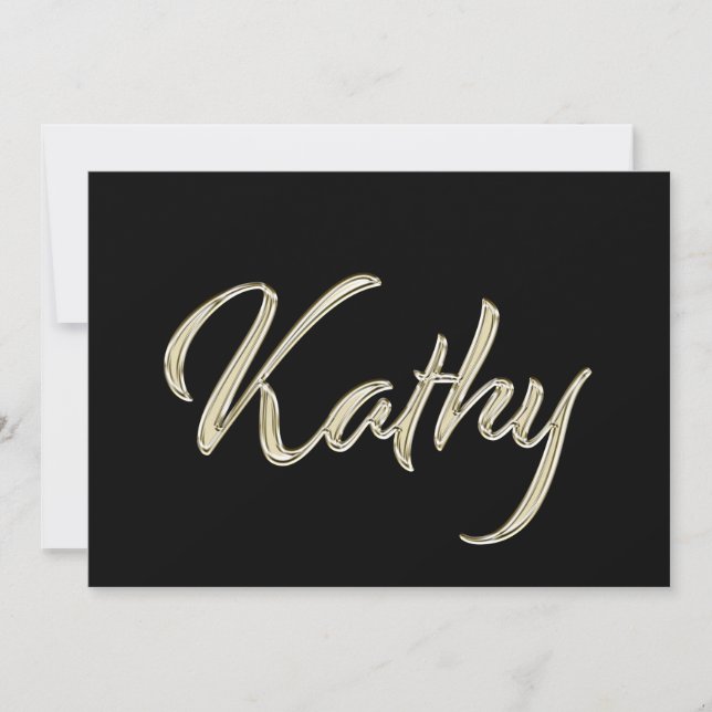 Carte de Kathy white gold (Devant)